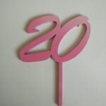 Zápich číslo 20 /new/ ružová