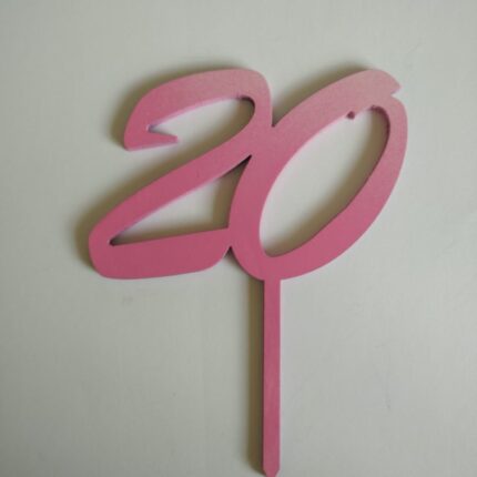 Zápich číslo 20 /new/ ružová