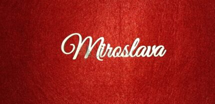 Meno - Miroslava