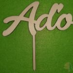 Zápich na tortu - meno Aďo