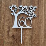 zápich na tortu číslo 60 + strom