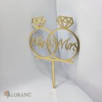 pl.zápich na tortu - Mr & Mrs 01