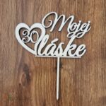 Zápich - Mojej láske 30 + srdiečko