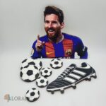 dekorácia na tortu/magnetka - LIONEL MESSI 02 – Obrázok 2