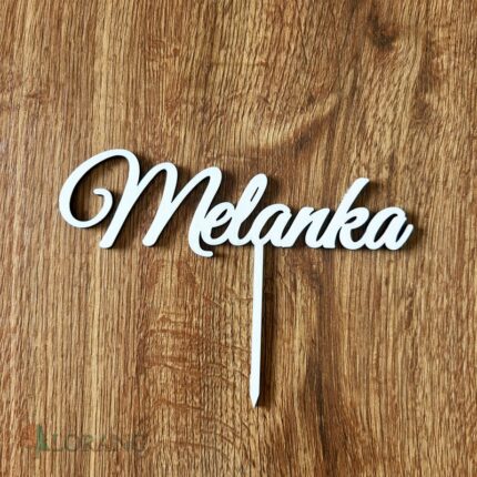 zápich na tortu - Melanka