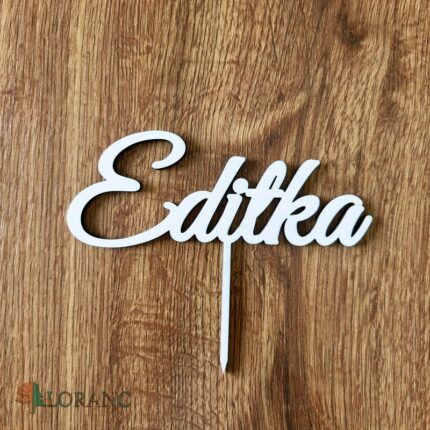 Zápich na tortu - Editka