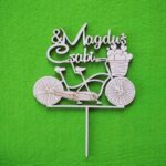 Zápich- Svadobný na objednávku /bicykel/