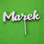 Zápich na tortu - meno Marek /02/