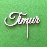 Zápich na tortu - meno Timur