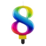 Sviečka číslo 8 /D/