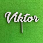 Zápich na tortu meno - Meno Viktor