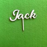 Zápich na tortu meno- Jack