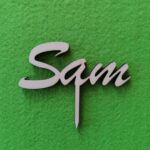 Zápich na tortu meno  - Sam