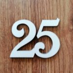 Dekoračné číslo 25