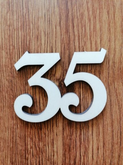 Dekoračné číslo 35