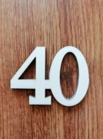Dekoračné číslo 40