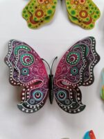 Dekoráciana tortu - motýle farebné 3D/22 – Obrázok 2