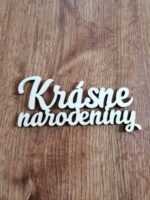 Nápis - Krásne narodeniny 02