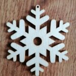 Výrez - Snehová vločka/01/