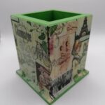 Box na perá a ceruzky Champagne