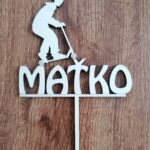 Zápich na tortu - Kolobežkár Maťko