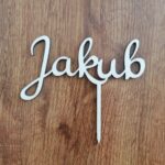 Zápich na tortu - meno Jakub /02/