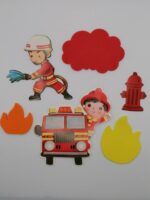 pap. zápich na tortu Požiarníci /Happy Birthday/ – Obrázok 3