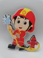 pap. zápich na tortu – Požiarnik – Obrázok 6