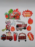 pap. zápich na tortu - Požiarnik Sam – Obrázok 8