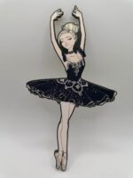 zápich na tortu/ magnetka - Baletka /04/