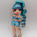 Dekorácia na tortu/magnetka - Rainbow High /05/