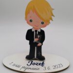 Personalizovaný stojanček -1. sväté prijímanie a birmovka / chlapec - typ D