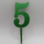 Zápich - číslo 5 /old/ zelená