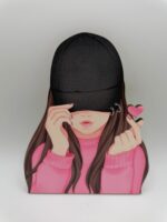 Magnetka - Dievča v šiltovke