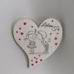 Magnetka - Srdiečko Ľúbim Ťa /S/