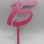 číslo 15 /new/ružová/