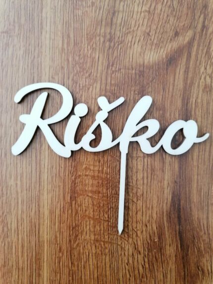 Zápich na tortu - mano Riško