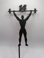 Zápich na tortu/Fitnes -vzpierač 14