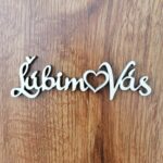 Nápis na tortu/ Ľúbim Vás