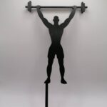 Zápich na tortu /Fitnes -vzpierač