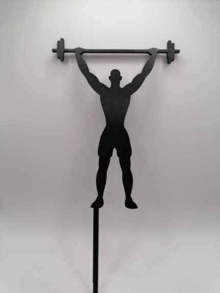 Zápich na tortu /Fitnes -vzpierač