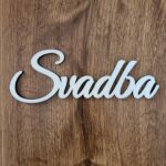 Nápis - Svadba 03
