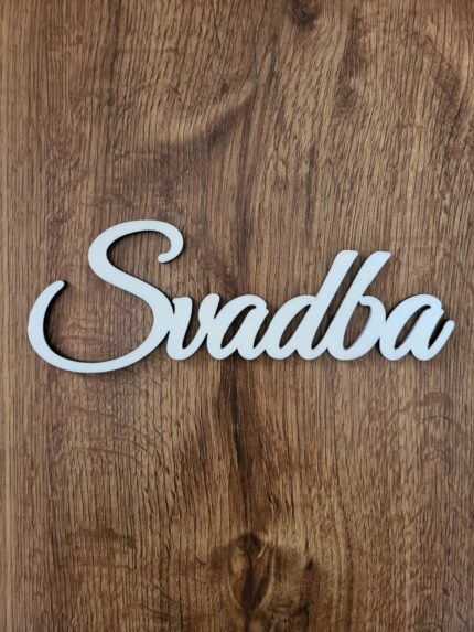 Nápis - Svadba 03