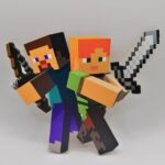 dekorácia na tortu /magnetka MINECRAFT 01