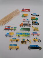 Zápich do cupcakes - Dopravné prostriedky – Obrázok 2