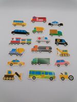 Zápich do cupcakes - Dopravné prostriedky