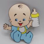 Bábätko - Chlapček s fľaškou