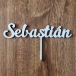 Zápich na tortu meno Sebastián 01