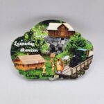 Lesnícky skanzen + Vydra /ovál/