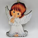 Dekorácia na tortu/magnetka Anjelik 04